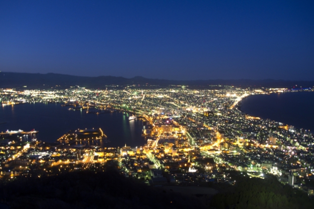 函館の夜景