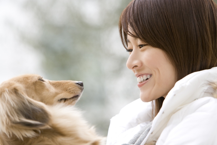 飼い主と犬