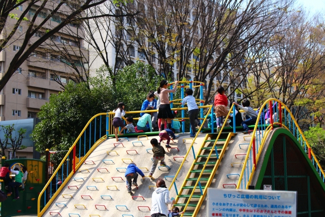 子供のいる公園