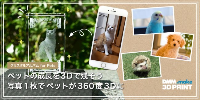 DMMより写真１枚でオリジナル猫グッズ！？