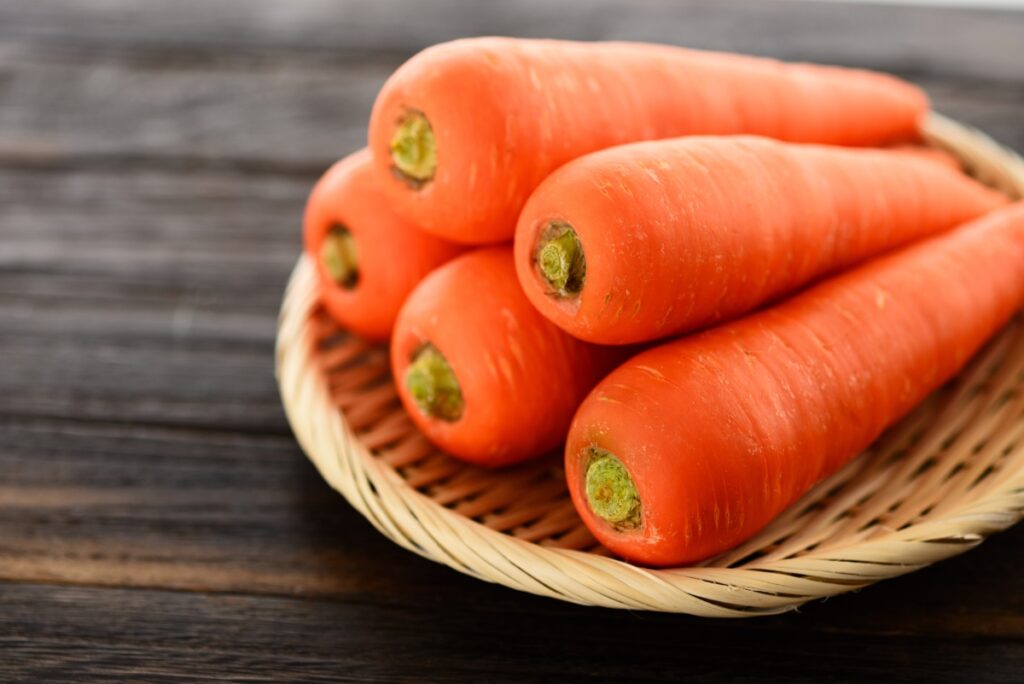 【獣医師監修】猫は人参（にんじん）を食べても大丈夫？栄養成分や葉などの部位や生で与える際の注意点を解説