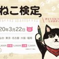 ねこ検定ってご存知ですか？第4回が2020年3月に開催！