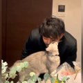 『新婚夫婦』かと思いきや『飼い主と猫』…ラブラブすぎる帰宅シーンと、予…