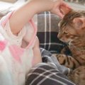 猫が「しつこく触ってくる1歳の女の子」に取った行動…素敵な教育の方…