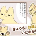 きょうも、お猫さまはいとをかし。【第41話】「食事作法」