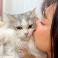 フワフワの子猫を『猫吸い』するママ→つい夢中になってしまうと…切な…