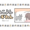 ねこよんコギわん【第47話】「ヒザに乗るのは嫌」