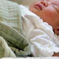生まれたばかりの赤ちゃんが眠っていると、すぐそばで『猫』が…尊すぎ…