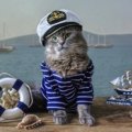 タイタニック号とともに沈没し、子猫とともに犠牲になった「船員猫」…