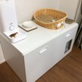 部屋になじむ♡猫トイレカバーをDIY！