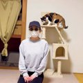 『不審者に変装して猫の前に登場したらどうなる？』を検証したら…まさ…