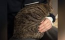 1時間ほど膝の上にいる猫→ぐっすり寝ててどかないなぁと思っていたら……