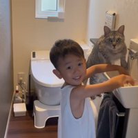 笑顔の男の子