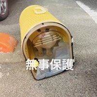 猫用キャリーに保護された白猫