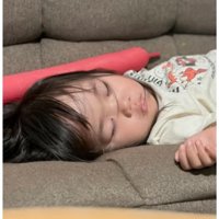 寝ている子ども