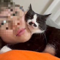 こちらを向くふたり