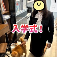 大学生と猫