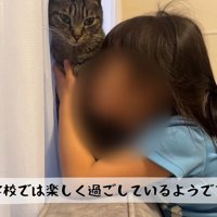 お顔を密着