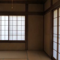 障子が貼られた窓2面