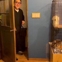 戻ってきた男性