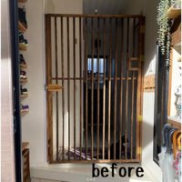 猫用脱走防止扉