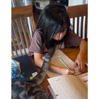 猫と女の子