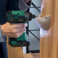 石を取り付ける