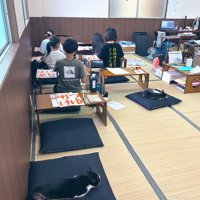 猫のいる習字教室