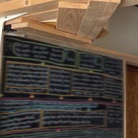 部屋に設置されているキャットウォーク