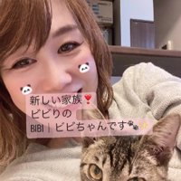 飼い主に抱かれる猫