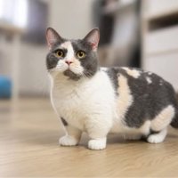室内にいる猫