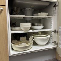 食器棚のくぅちゃん
