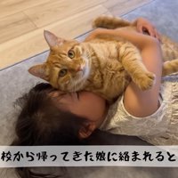 抱きしめられて