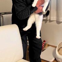 おじいちゃんの足元