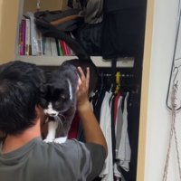 クローゼットの中から