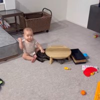 隠れるももまるちゃん