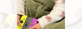 ゲーム中の娘にそっと近づいてみると、猫が…とんでもなく癒される『尊…