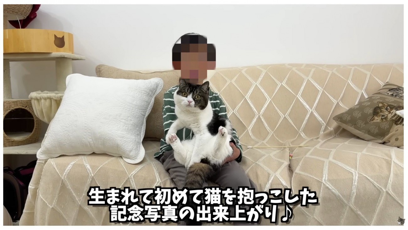 うま次郎くんとのツーショット