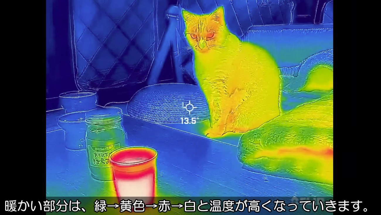 サーモグラフィの解説
