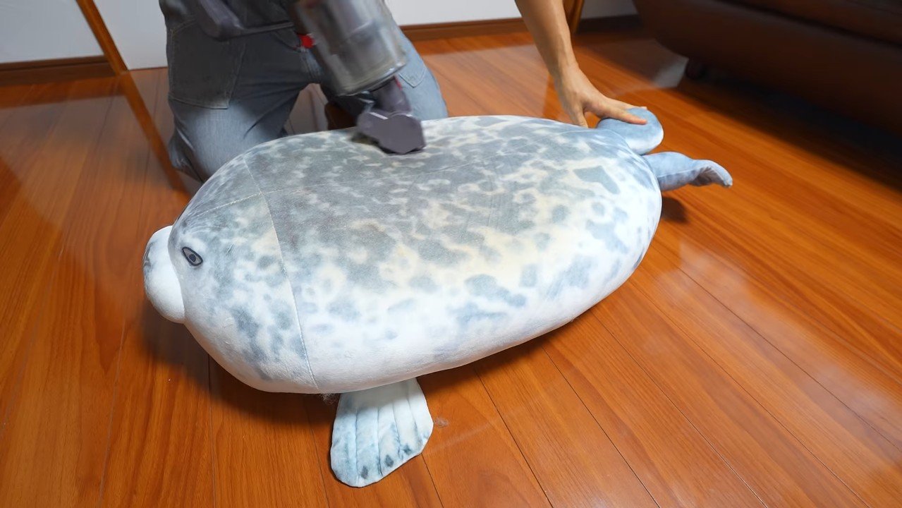 掃除機がけ