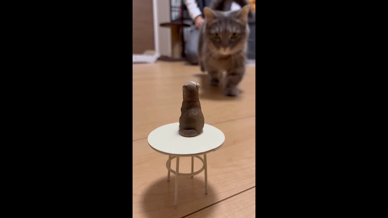 向かってくる姿