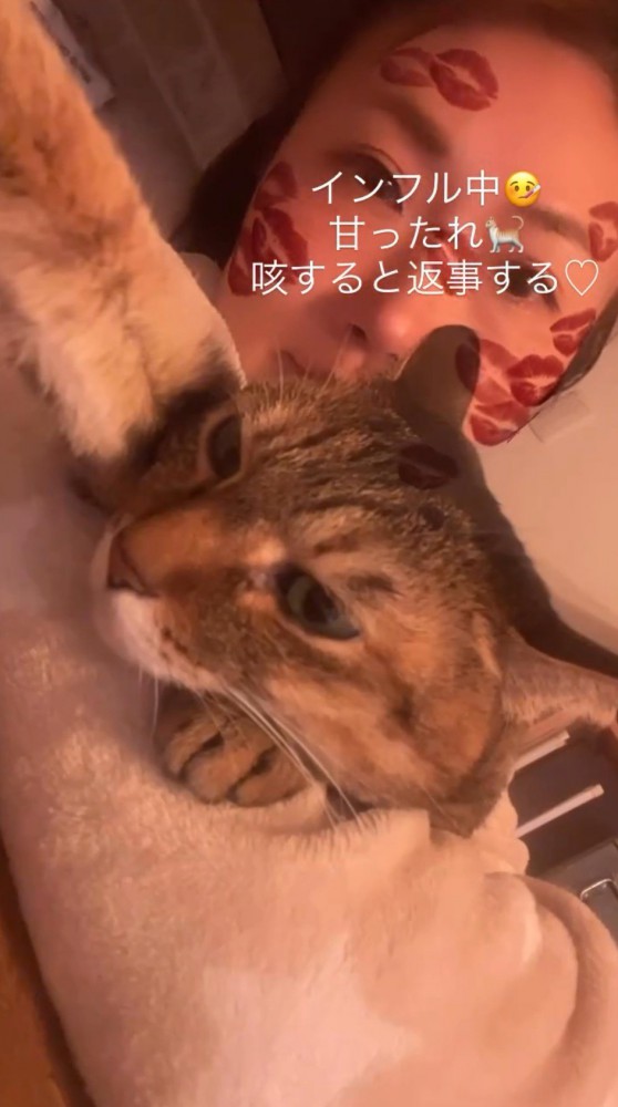 体調不良の飼い主
