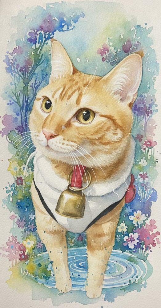 猫 茶トラ りんの写真