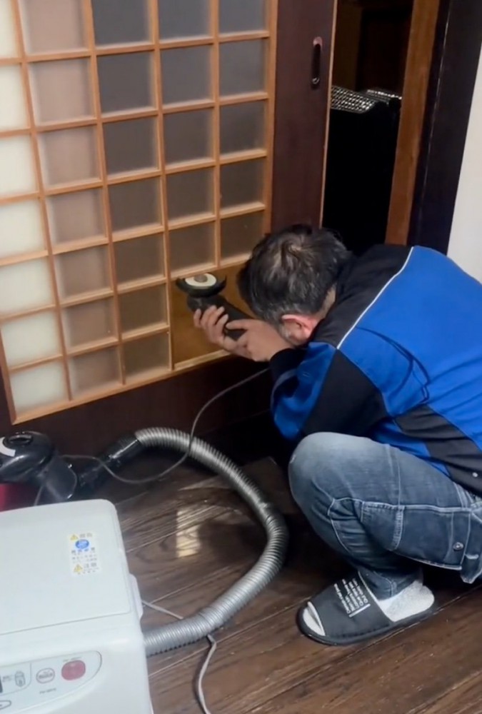 枠の内側を仕上げる