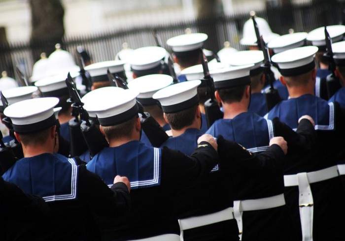 英国海軍兵たち