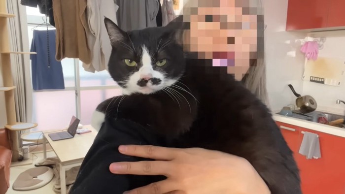 カメラ目線