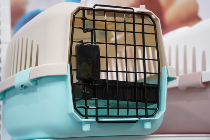 猫の移動に使用できるキャリーケース