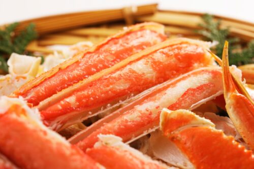 茹でたずわいがに