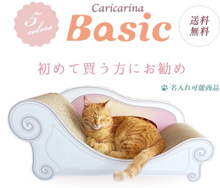 カリカリーナに座る猫