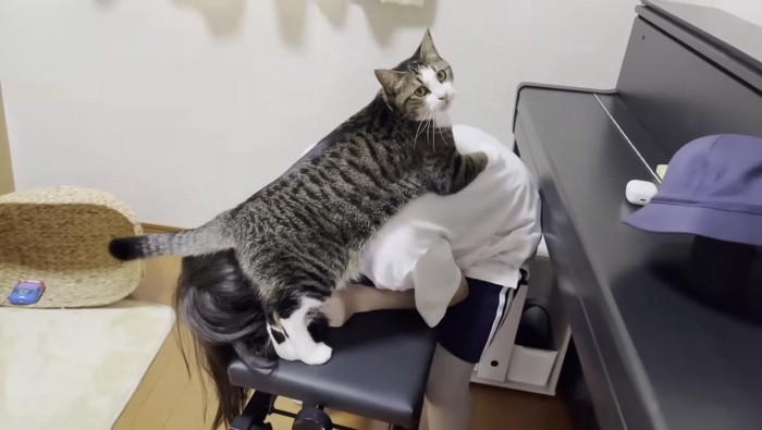 満足そうなおでこちゃん